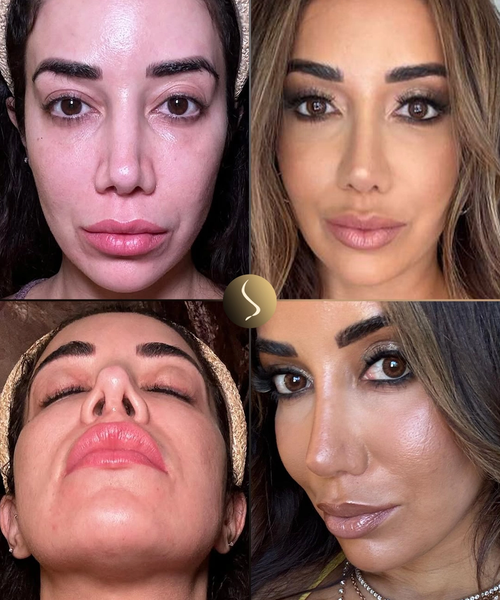 Tip Correction Before & After